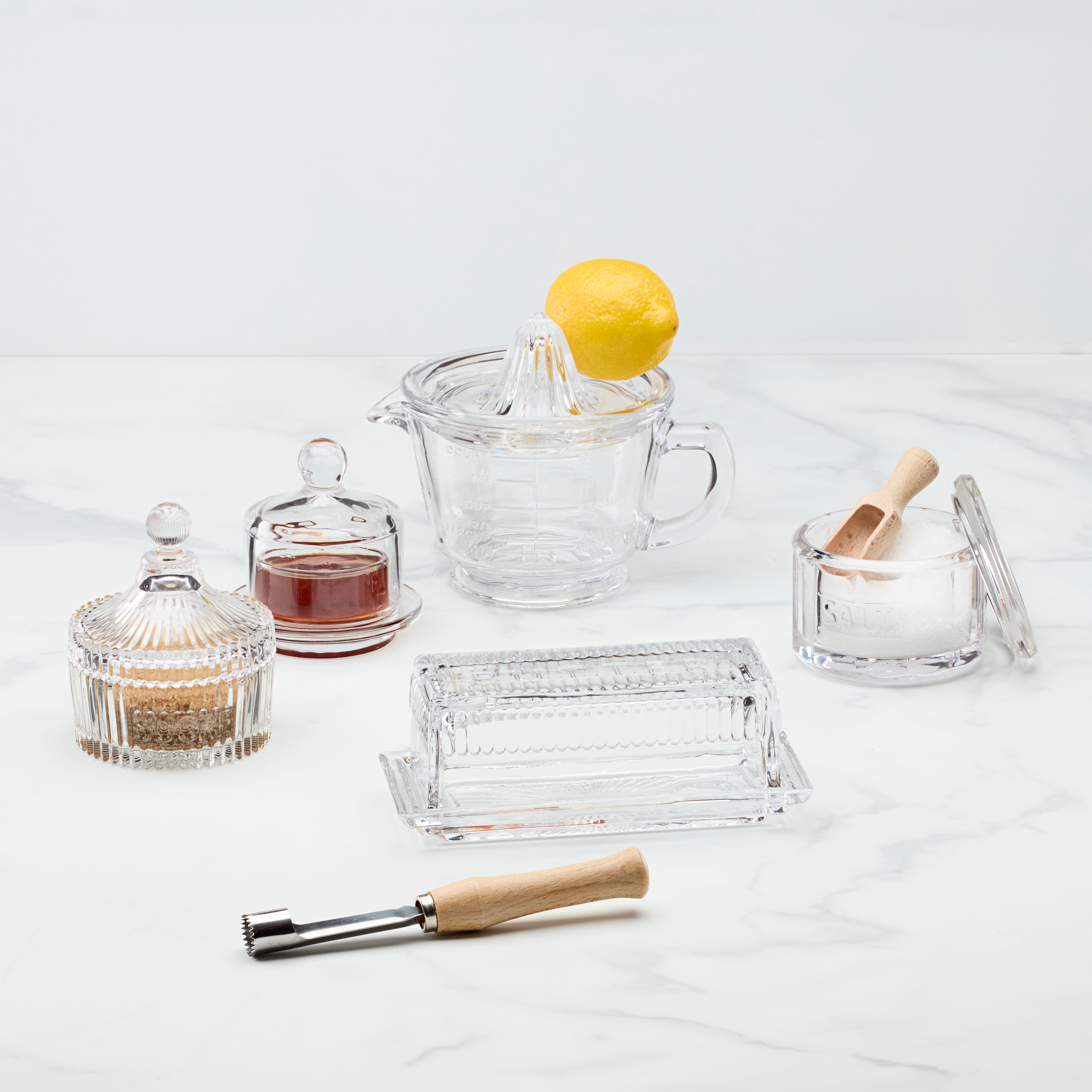 Glass Sugar Dish